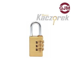 Kłódka GJM 006 - S21 - kłódka szyfrowa